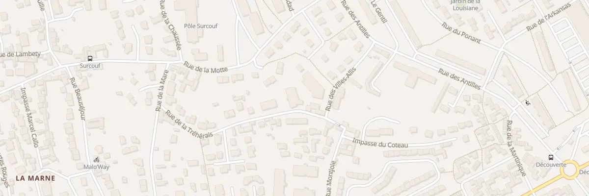 Plan du 31 Rue de la Tréhérais à Saint-Malo