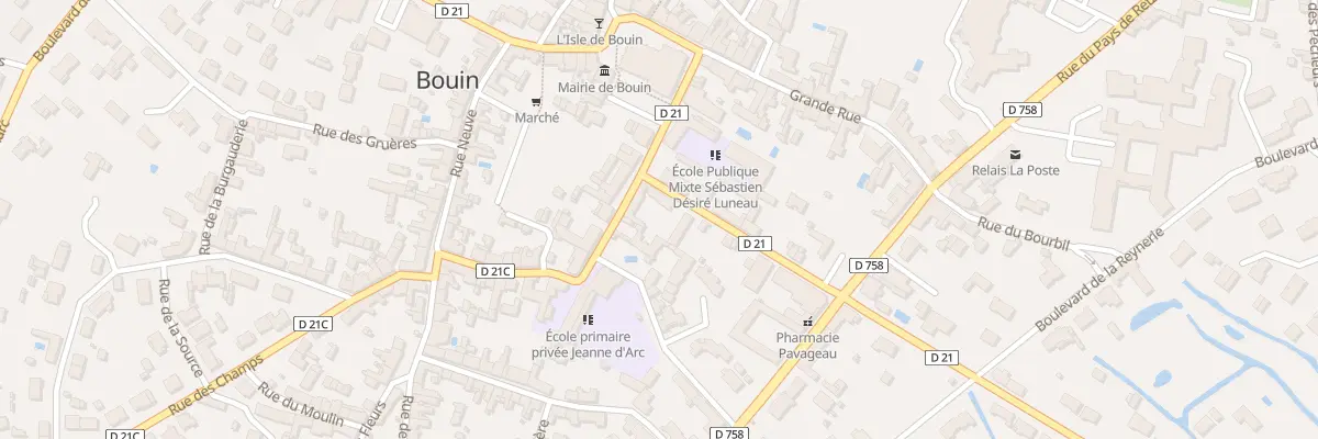 Plan du 9 Rue du Grand Vitrail à Bouin