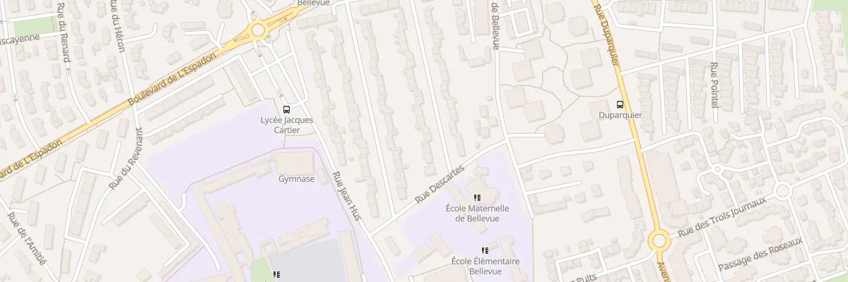 Plan du 30 Rue Albert Camus à Saint-Malo