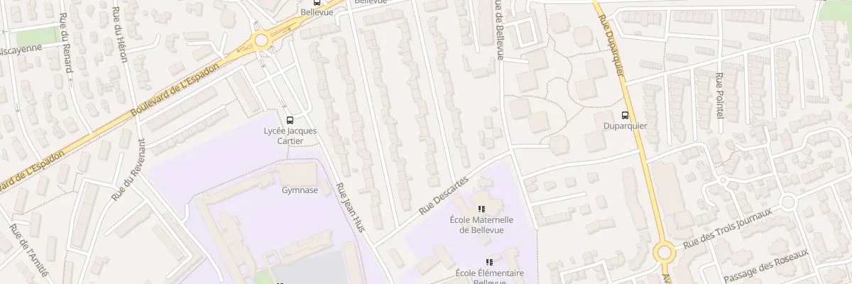 Plan du 28 Rue Albert Camus à Saint-Malo