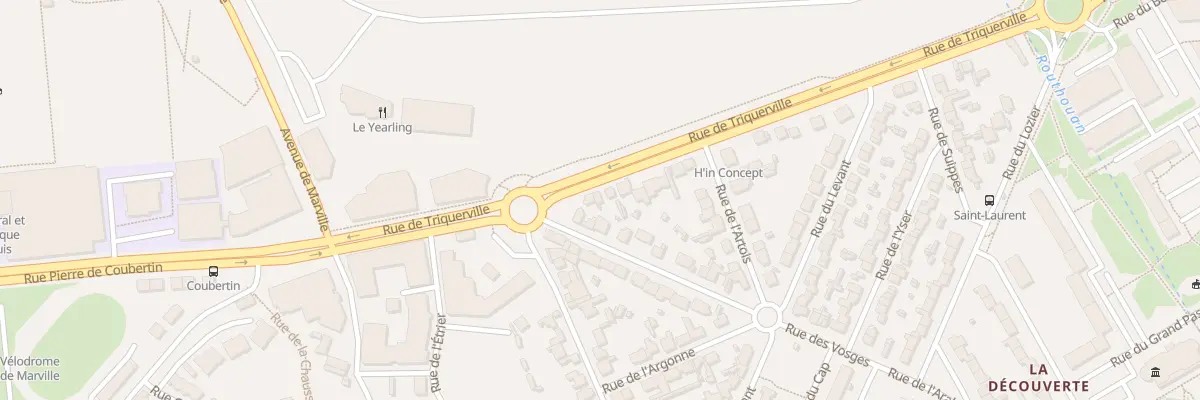 Plan du 30 Rue de Triquerville à Saint-Malo