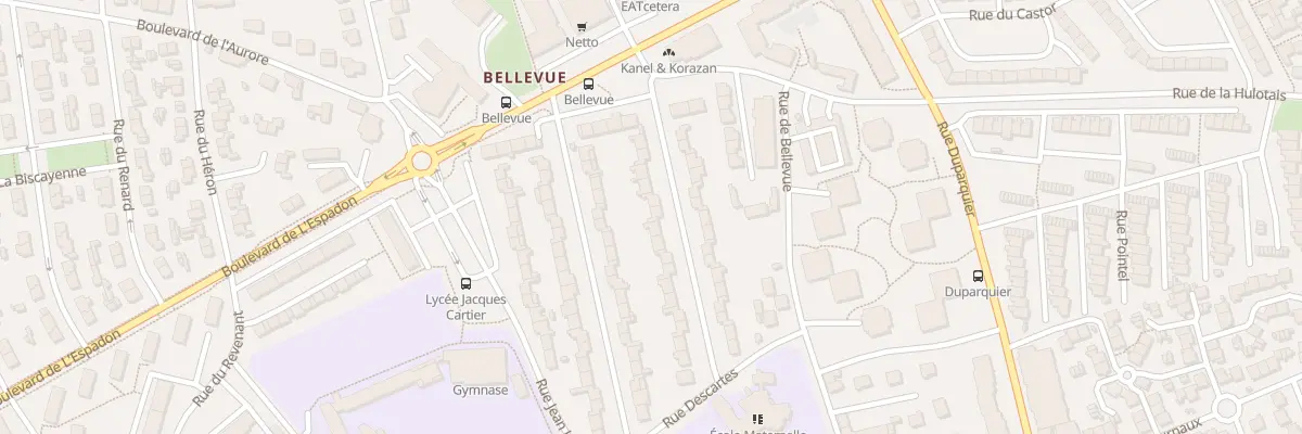 Plan du 14 Rue Albert Camus à Saint-Malo