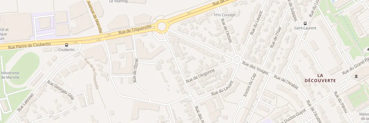 Plan du 11 Rue des Antilles à Saint-Malo