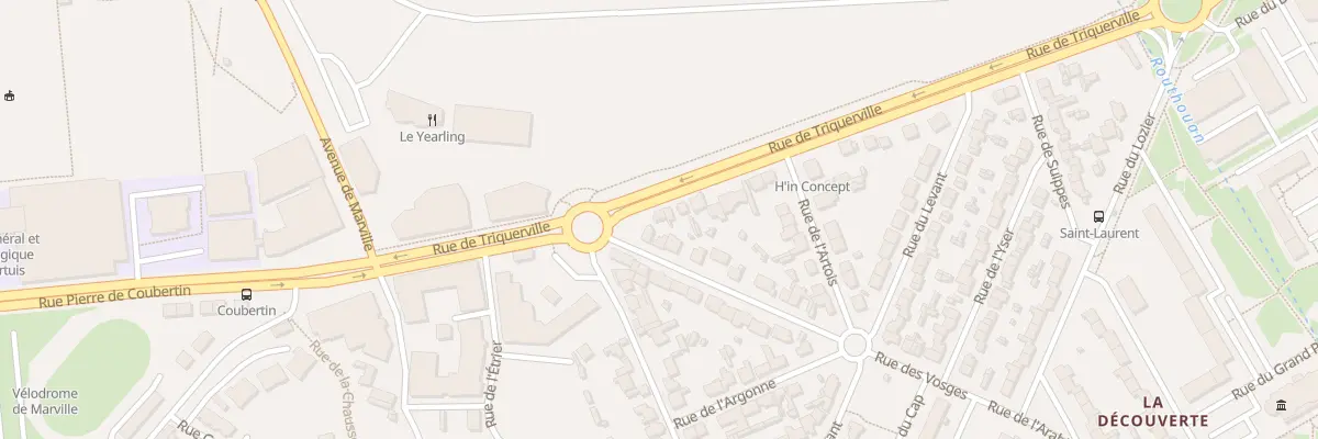 Plan du 28 Rue de Triquerville à Saint-Malo
