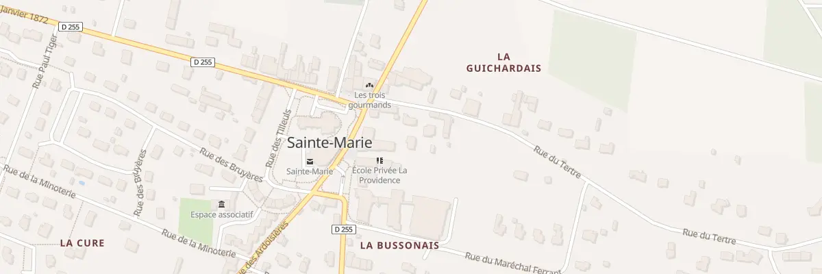 Plan du 6195 Rue du Tertre à Sainte-Marie