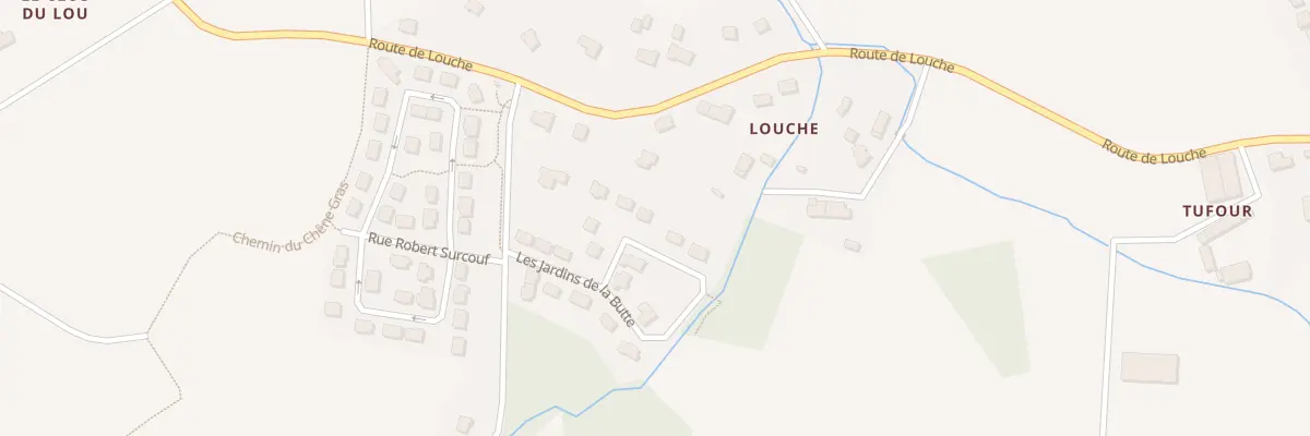 Plan du 6 Lot les Jardins de la Butte à La Chapelle du Lou du Lac