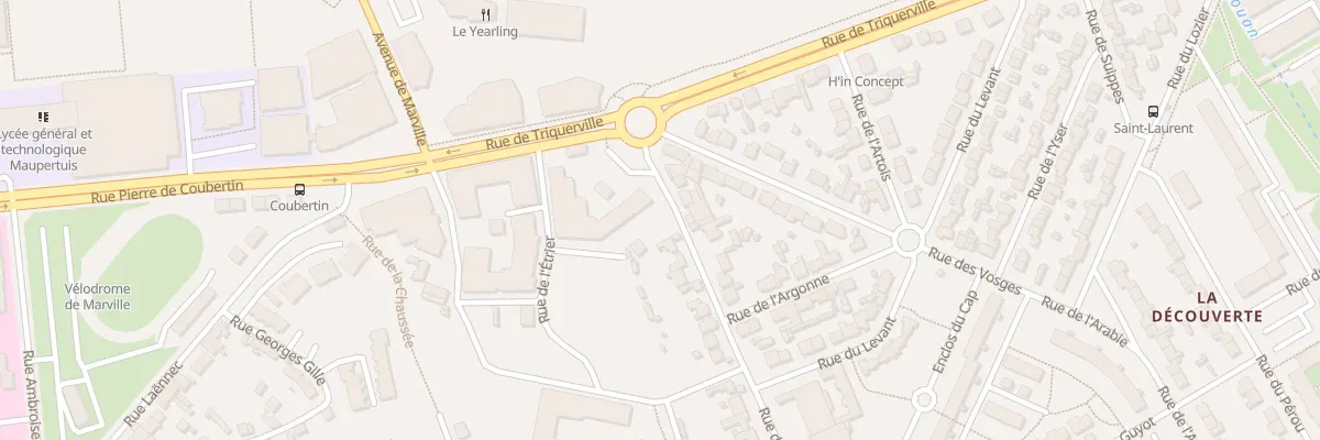 Plan du 12B Rue des Antilles à Saint-Malo