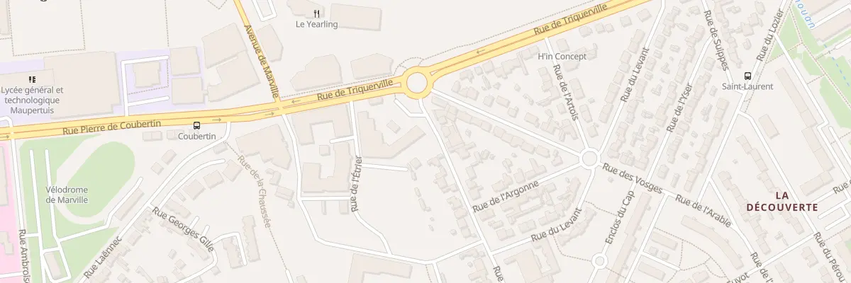 Plan du 12A Rue des Antilles à Saint-Malo