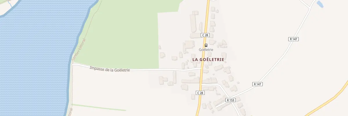 Plan de Imp de la Goeletrie à Saint-Malo