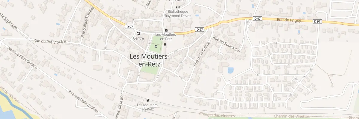Plan du 6 Rue de Bouline aux Moutiers-en-Retz