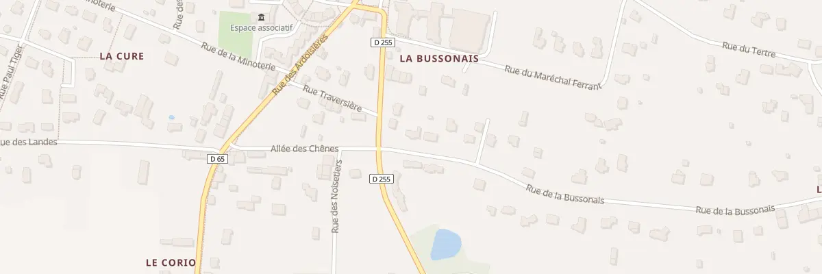 Plan du 1 Rue de la Bussonais à Sainte-Marie
