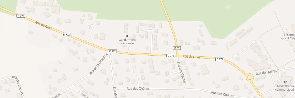 Plan du 1 Rue des Genêts à Val d’Anast
