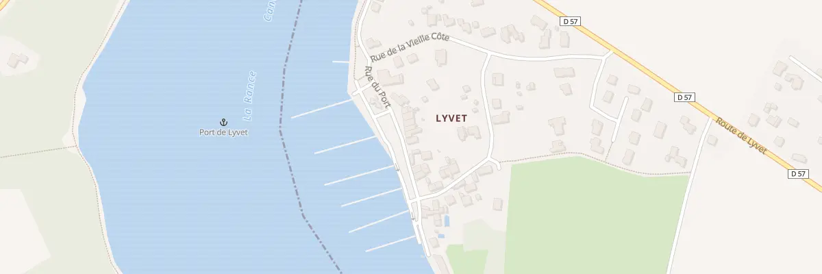Plan du 25 Rue du Port à La Vicomté-sur-Rance