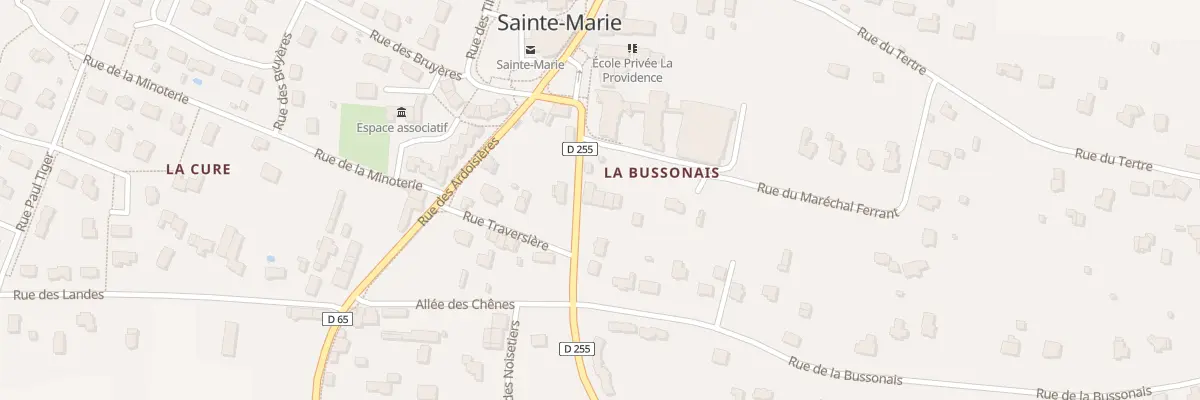 Plan du 15 Rue de la Vilaine à Sainte-Marie