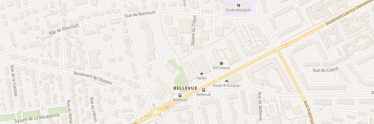 Plan de Bd Léonce Demalvilain à Saint-Malo