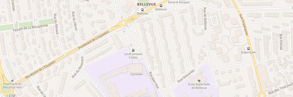 Plan du 17 Rue Jean Hus à Saint-Malo