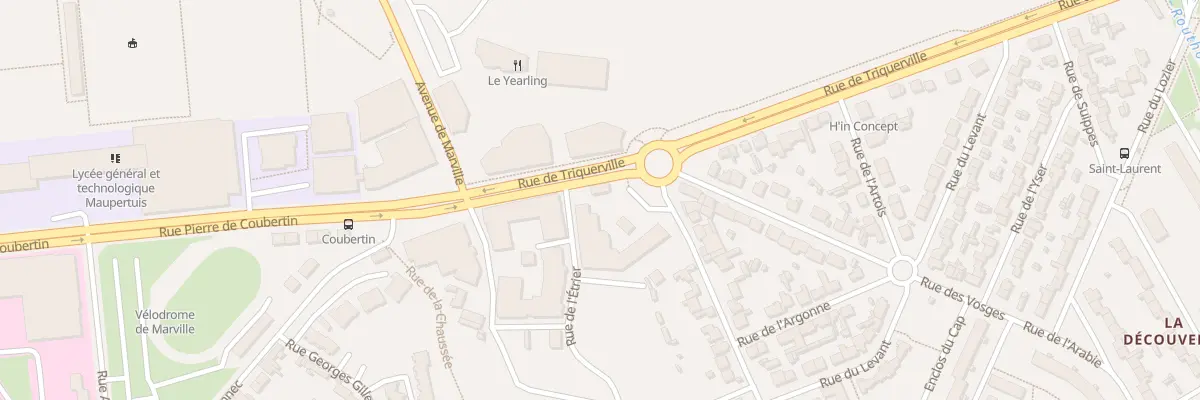 Plan du 20 Rue de Triquerville à Saint-Malo