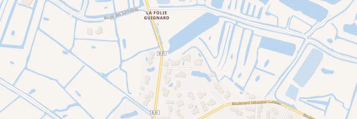 Plan du 3 Imp de la Birocherie à Bouin