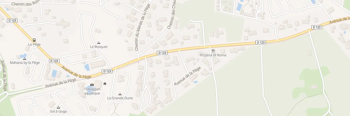 Plan du 47B Av de la Pège à Saint-Hilaire-de-Riez