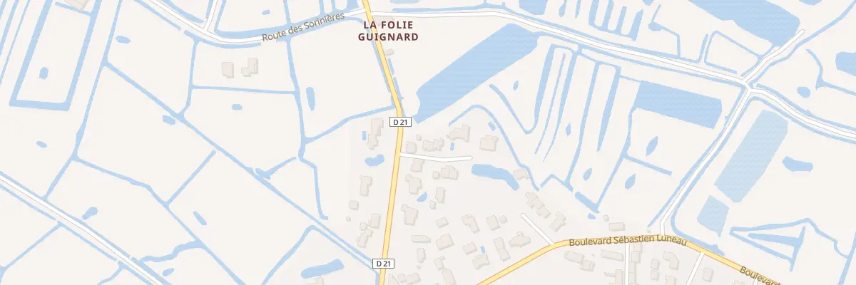Plan du 4 Imp de la Birocherie à Bouin