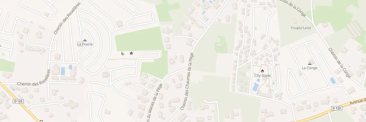 Plan du 11 Che des Chaumes de la Pège à Saint-Hilaire-de-Riez