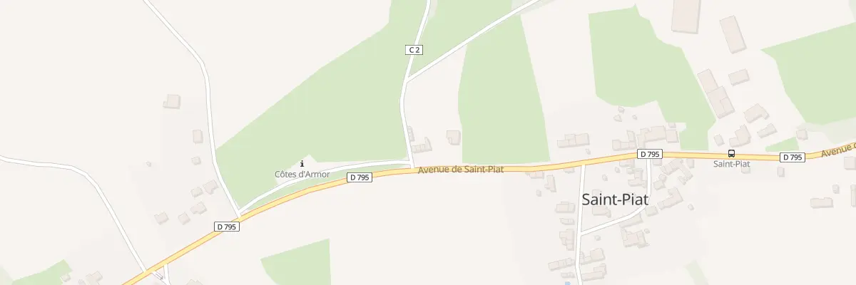 Plan du 7A Av de Saint Piat à Lanvallay