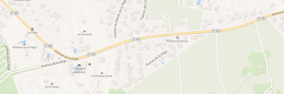 Plan du 49B Av de la Pège à Saint-Hilaire-de-Riez