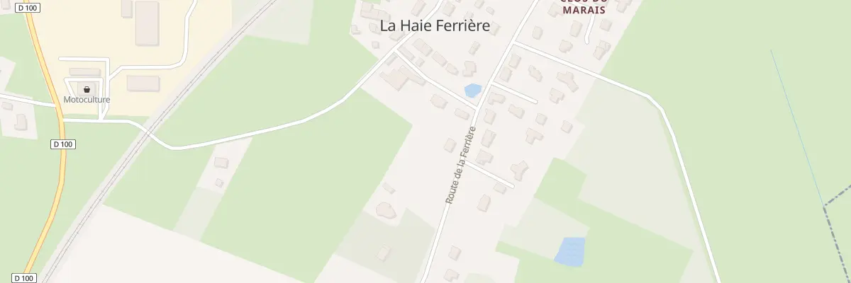 Plan du 4 Rte de la Ferrière à Prinquiau