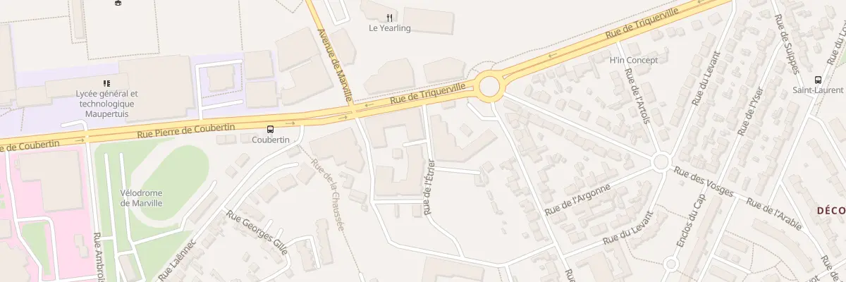 Plan du 4 Rue de Triquerville à Saint-Malo