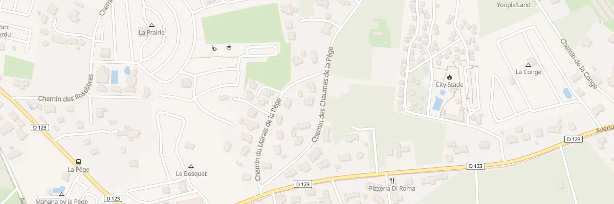 Plan du 9 Che des Chaumes de la Pège à Saint-Hilaire-de-Riez
