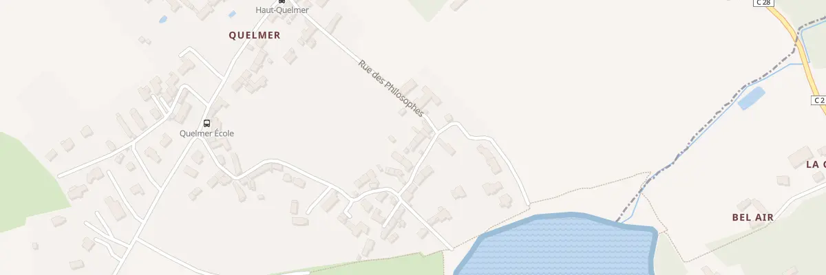 Plan du 22 Rue des Philosophes à Saint-Malo