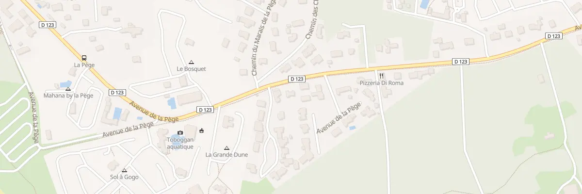 Plan du 51 Rte de la Pège à Saint-Hilaire-de-Riez