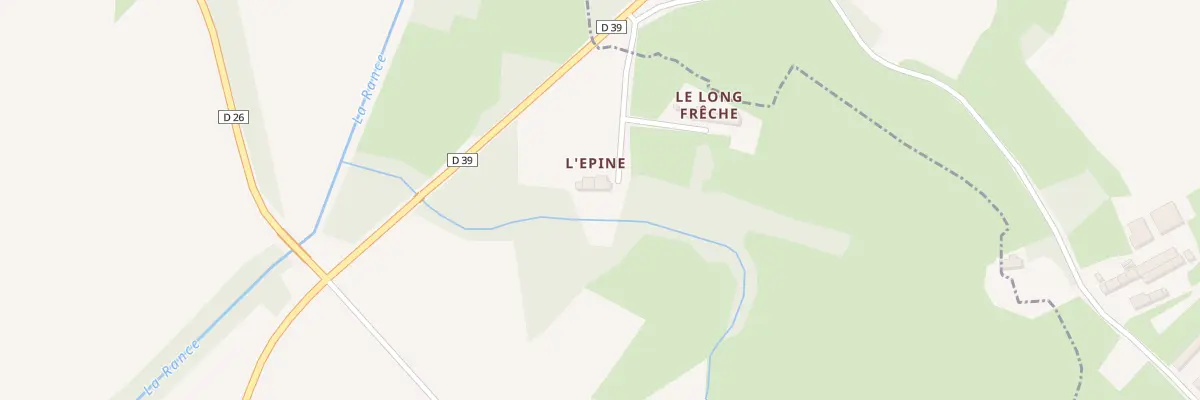 Plan du 1 L’Epine à Saint-André-des-Eaux