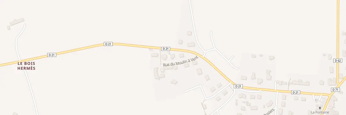 Plan du 4 Rue du Moulin à Vent à Landujan