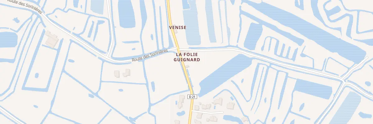 Plan du 5853 La Folie Guignard à Bouin