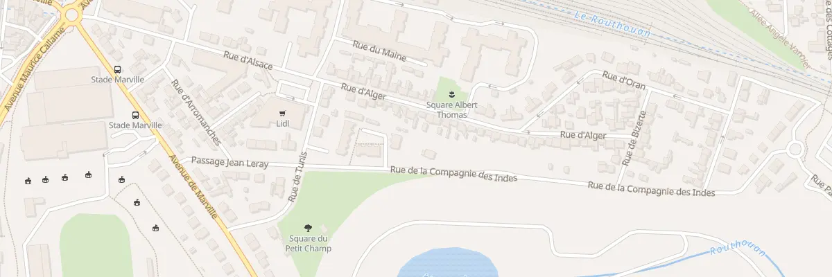 Plan du 24 Rue d’Alger à Saint-Malo
