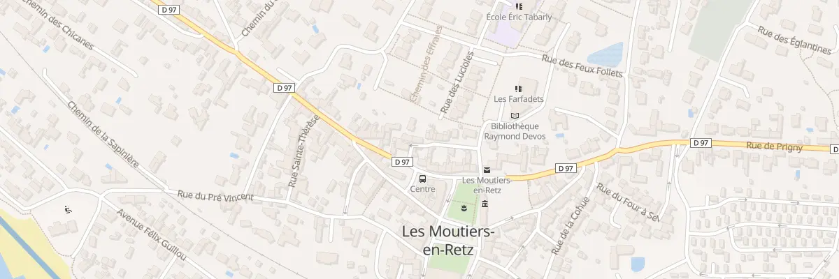 Plan du 3 Che Sainte Marguerite aux Moutiers-en-Retz
