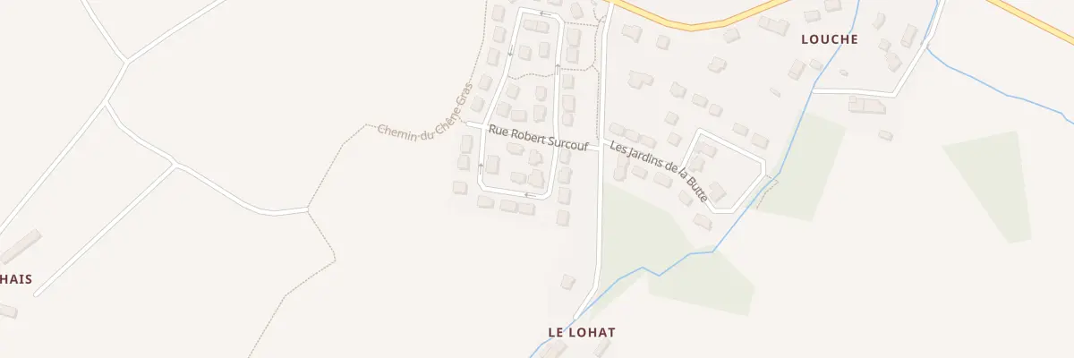 Plan du 4 Rue Eric Tabarly à La Chapelle du Lou du Lac