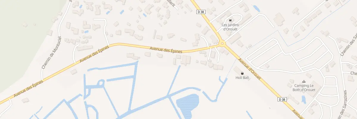 Plan du 9 Av des Épines à Saint-Jean-de-Monts