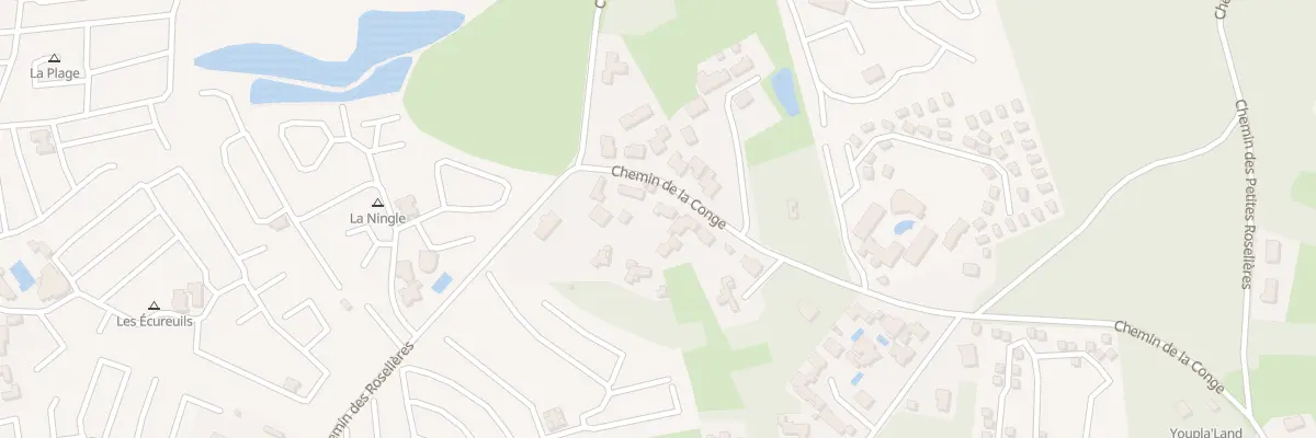 Plan du 39B Che de la Conge à Saint-Hilaire-de-Riez