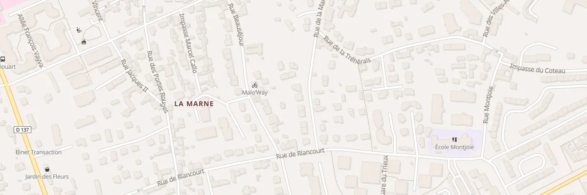Plan du 26 Rue de la Mare à Saint-Malo