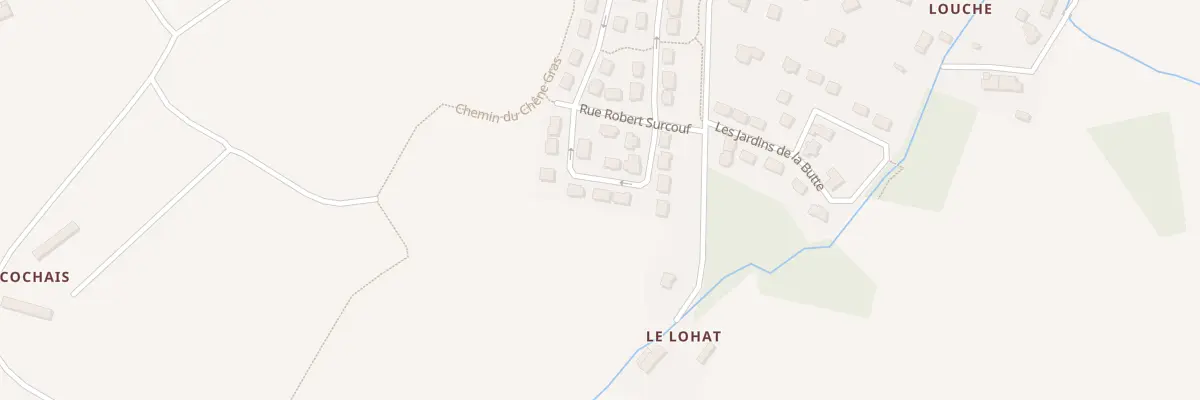 Plan du 11 Rue Eric Tabarly à La Chapelle du Lou du Lac