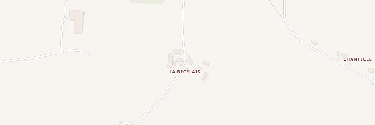 Plan du 5235 La Becelais à Saint-Pern