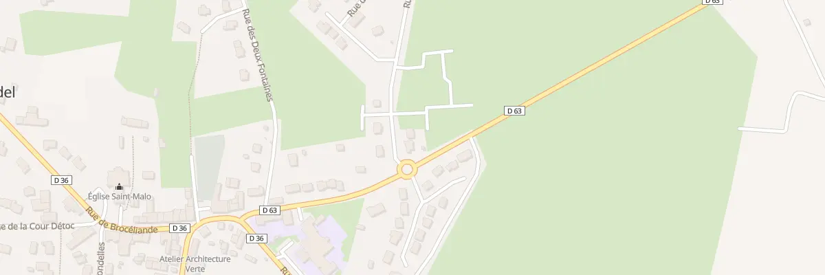 Plan du 4 Rue de l’Etunel à Treffendel