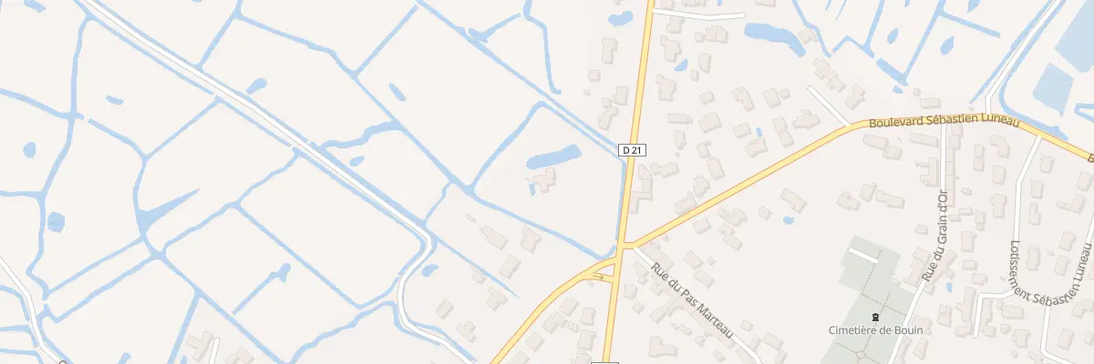 Plan du 23 Rte des Brochets à Bouin