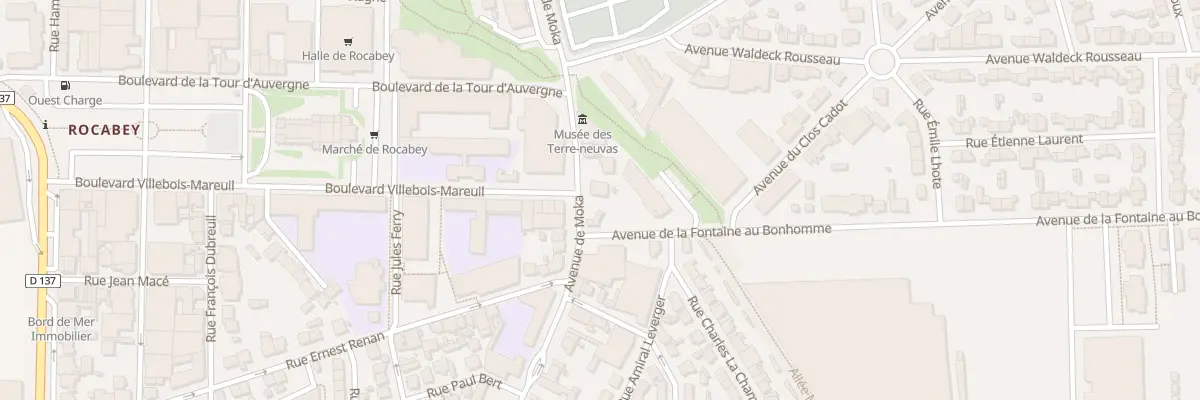 Plan du 73 Av de Moka à Saint-Malo