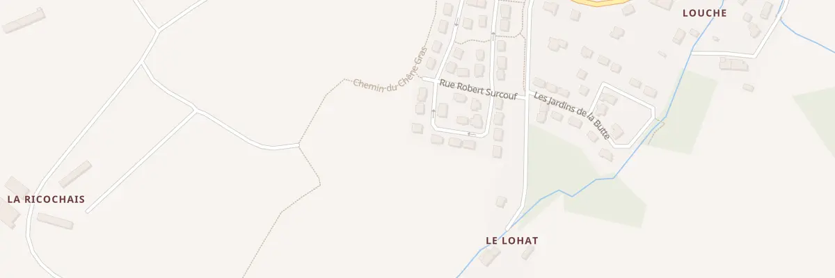 Plan du 15 Rue Eric Tabarly à La Chapelle du Lou du Lac