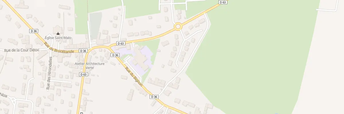Plan du 7 Rue de la Gallésie à Treffendel