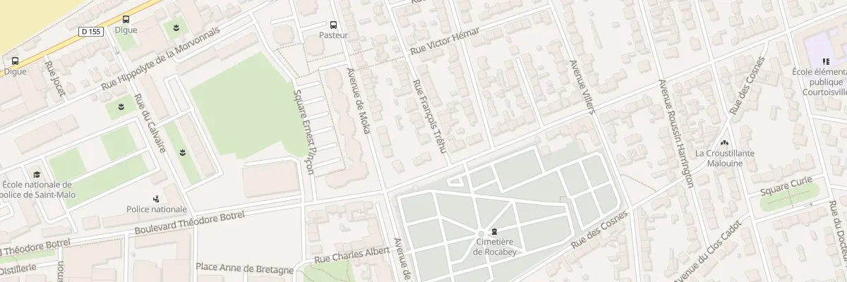 Plan du 48 Rue François Tréhu à Saint-Malo