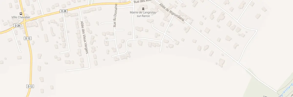 Plan du 9 Rue des Hauts de Rance à Langrolay-sur-Rance